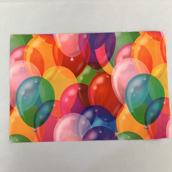 25 Poly Mailers - Multicolored Balloon Design - Picture 2 of 3